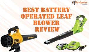 Best Battery Operated Leaf Blower Review