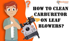 How to clean carburetor on Leaf Blower